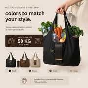 Galaxo Keychain Tote shown in five colors
