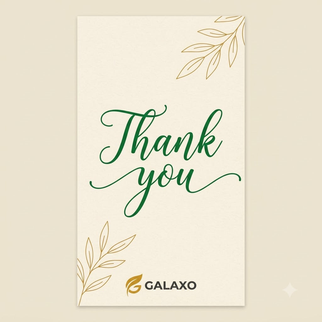Gift Box + Thank-You Card